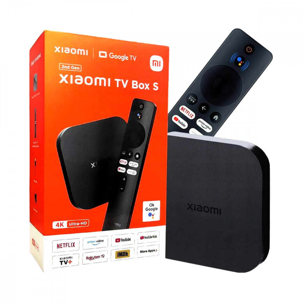 Xiaomi Mi Box S (2nd Gen) with 4K Ultra HD Streaming Media Player