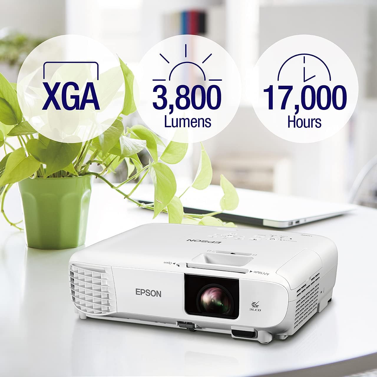 بروجيكتور ايبسون موديل -  Epson PowerLite 118 Projector | 118